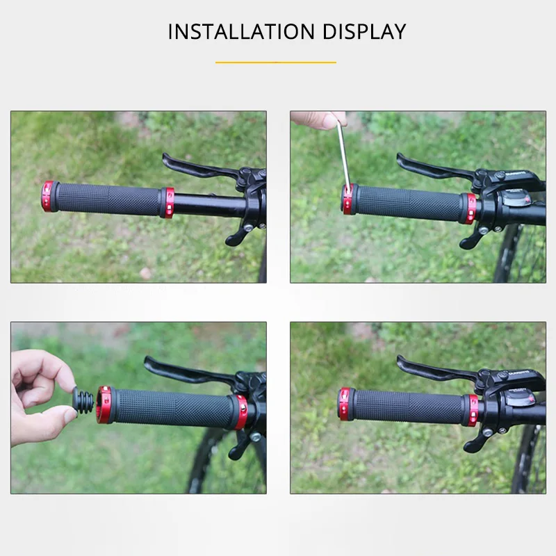 MTB Bicycle Handlebar Grip Rub - Commuter Bike Lock recension och pris