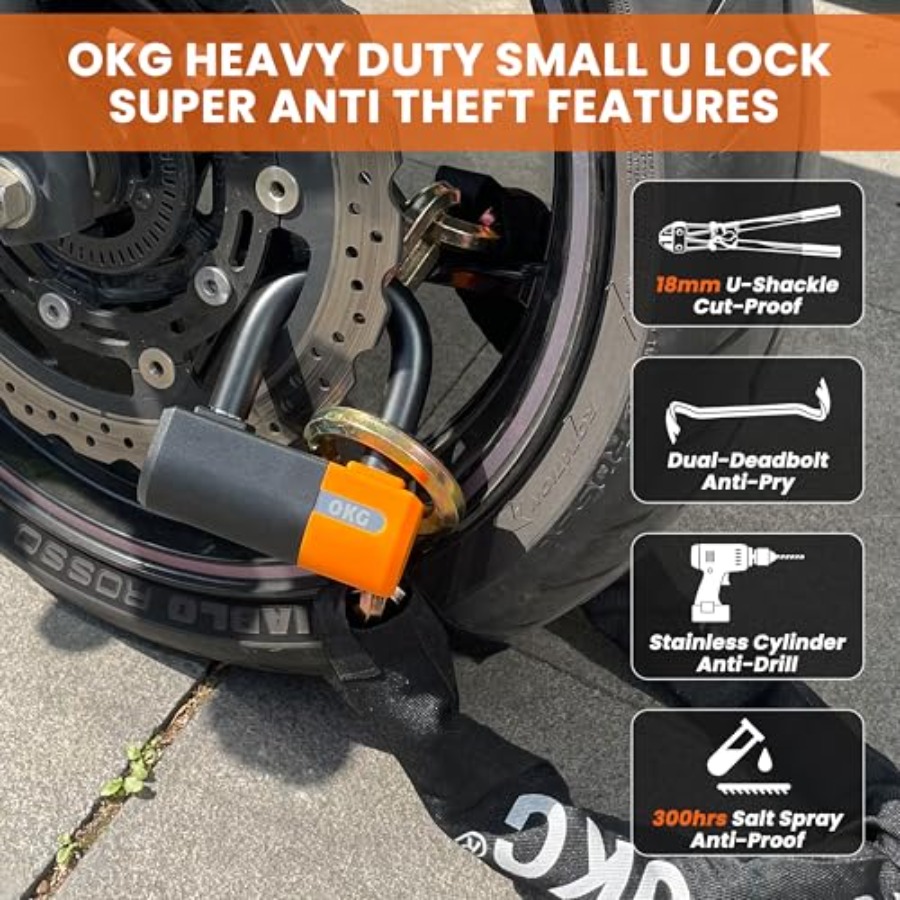 OKG Heavy Duty Small U Lock 18 - U Lock Heavy Duty recension och pris