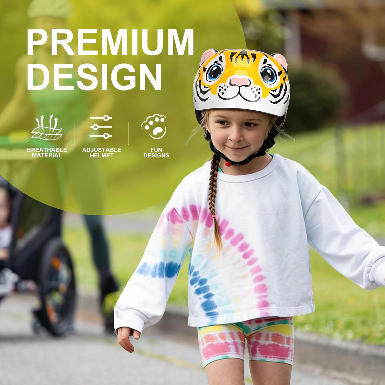 Helmet For Kids Tiger Pattern  - Commute Cycling Helmet recension och pris