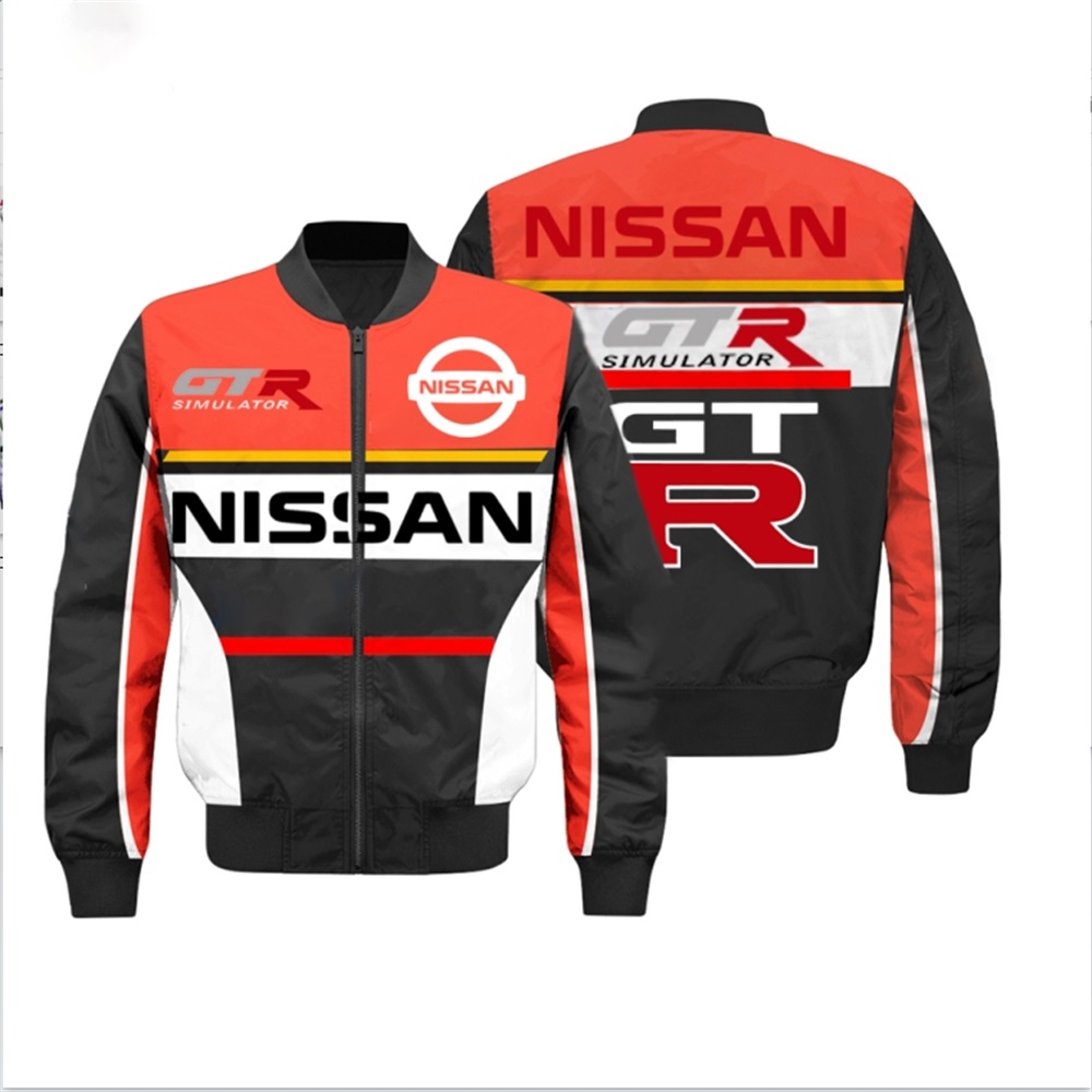 2025 Fashion Nissan Logo Jacke - Cycling Commuter Jacket recension och pris