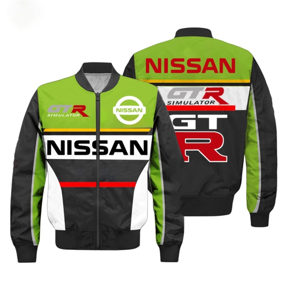 2025 Fashion Nissan Logo Jacke - Cycling Commuter Jacket recension och pris