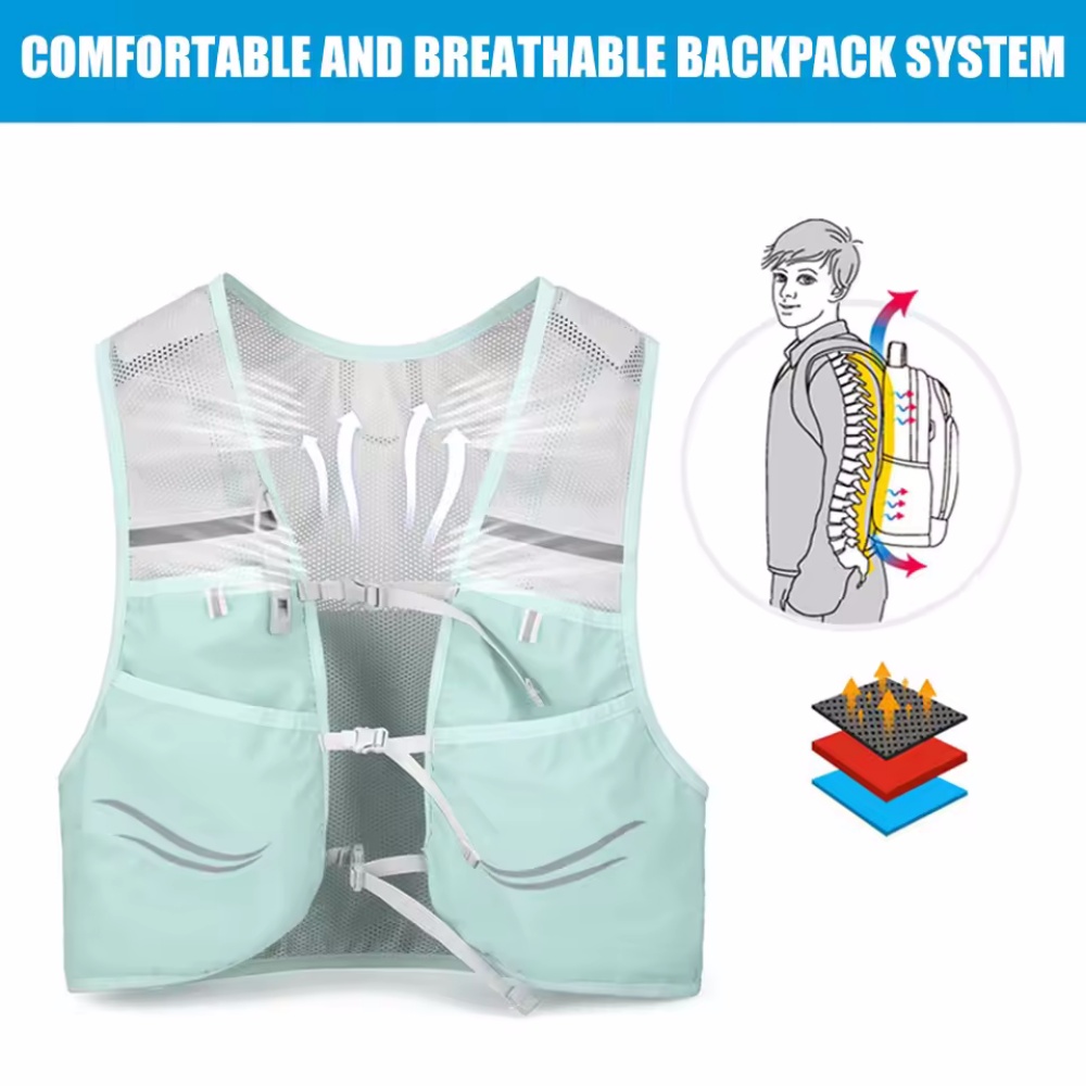 Reflective Running Vest Hydrat - Reflective Vest Cycling recension och pris