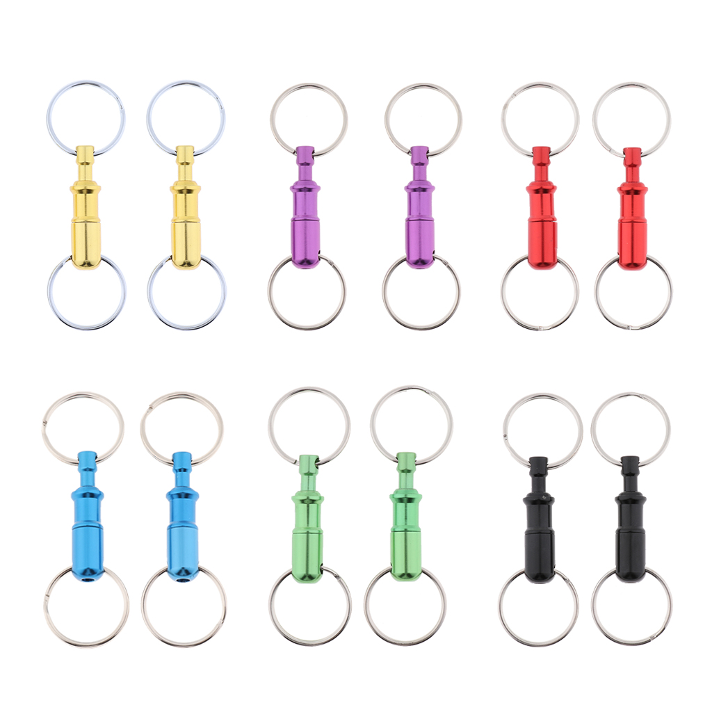 10pcs Dual Detachable Keychain - Chain Lock Combination recension och pris