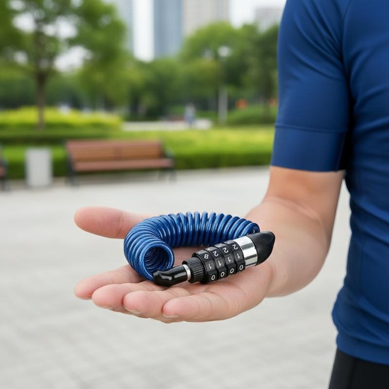 New Motorcycle Bicycle Anti-Th - Chain Lock Combination recension och pris