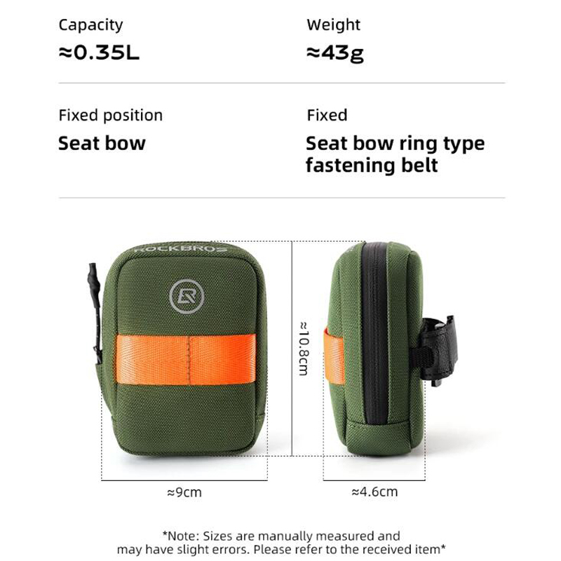 Mini Bike Saddle Bag Portable  - Saddle Bag Under Seat recension och pris