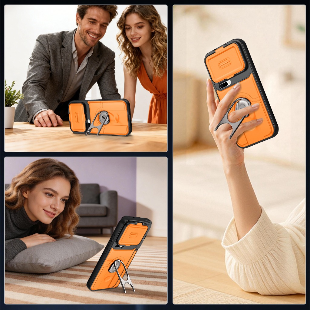 Slide Camera Lens Protector Ph - Kickstand Adjustable recension och pris