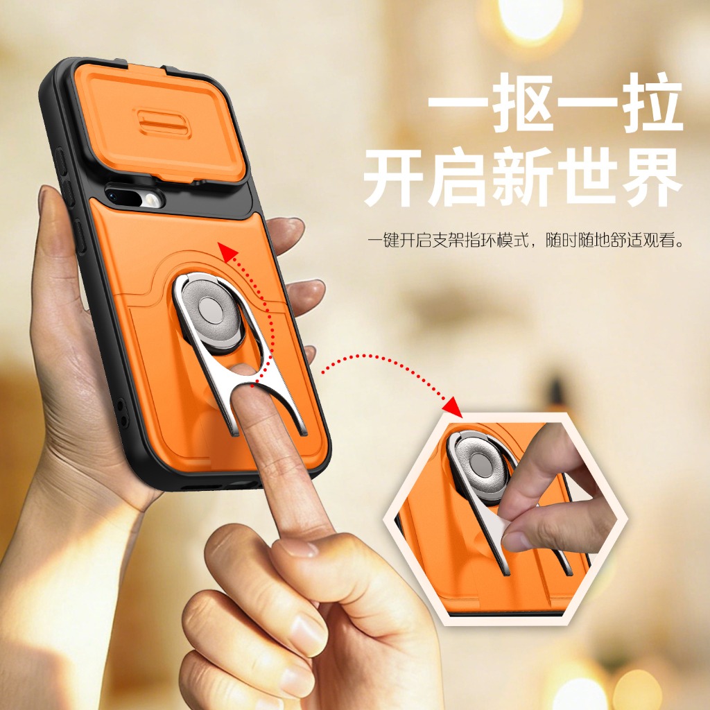 Slide Camera Lens Protector Ph - Kickstand Adjustable recension och pris