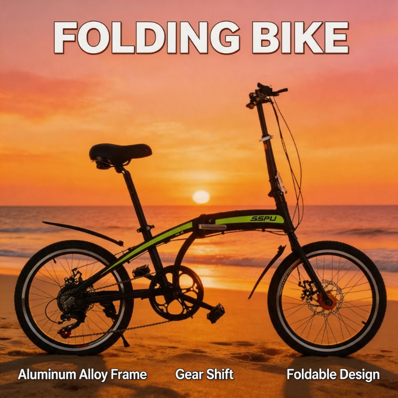 20-Inch Lightweight Aluminium  - Commuter Biking recension och pris