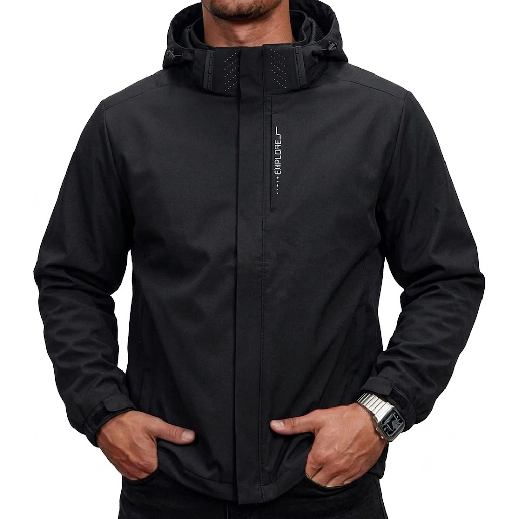 Mens Waterproof Tactical Windb - Cycling Commuter Jacket recension och pris