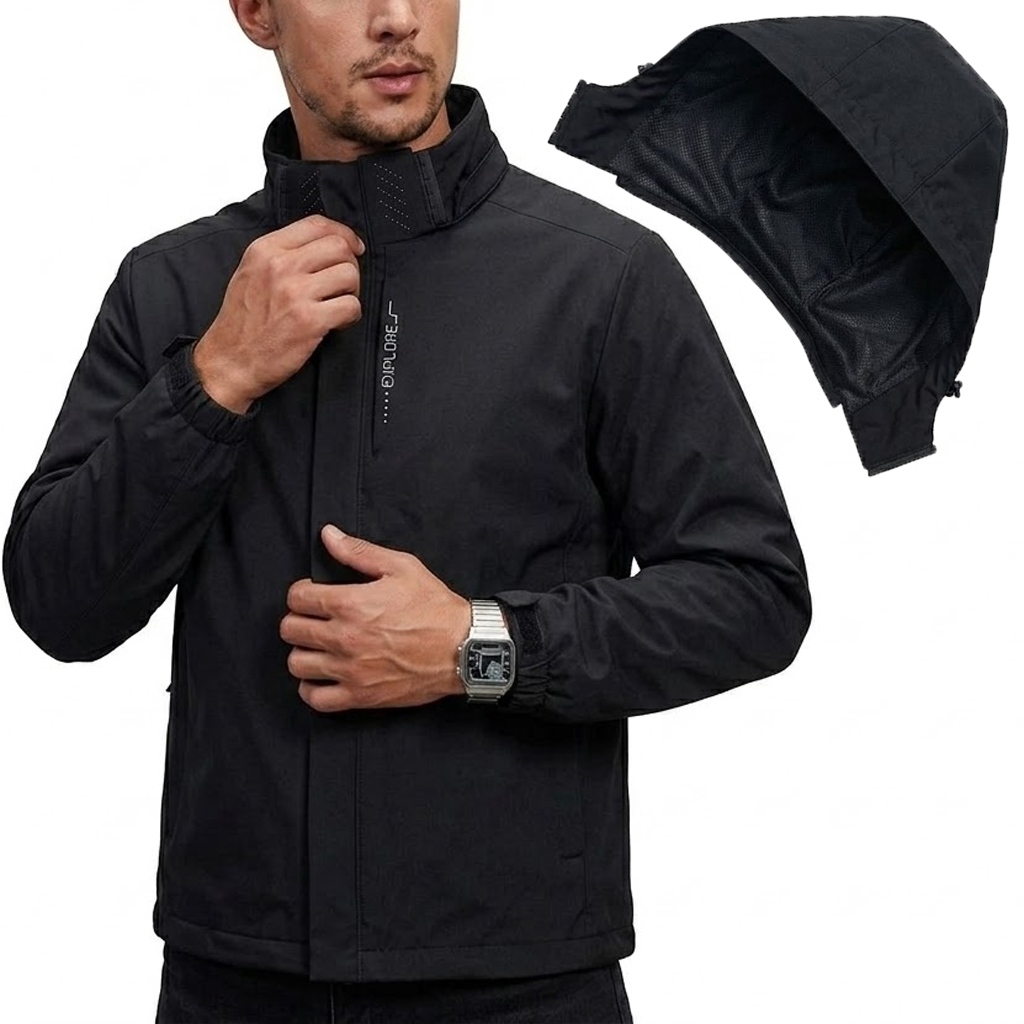 Mens Waterproof Tactical Windb - Cycling Commuter Jacket recension och pris