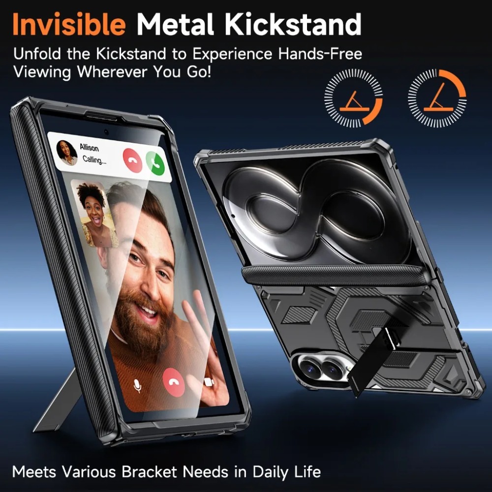 Hinge Full Protection Armor Fo - Kickstand Adjustable recension och pris