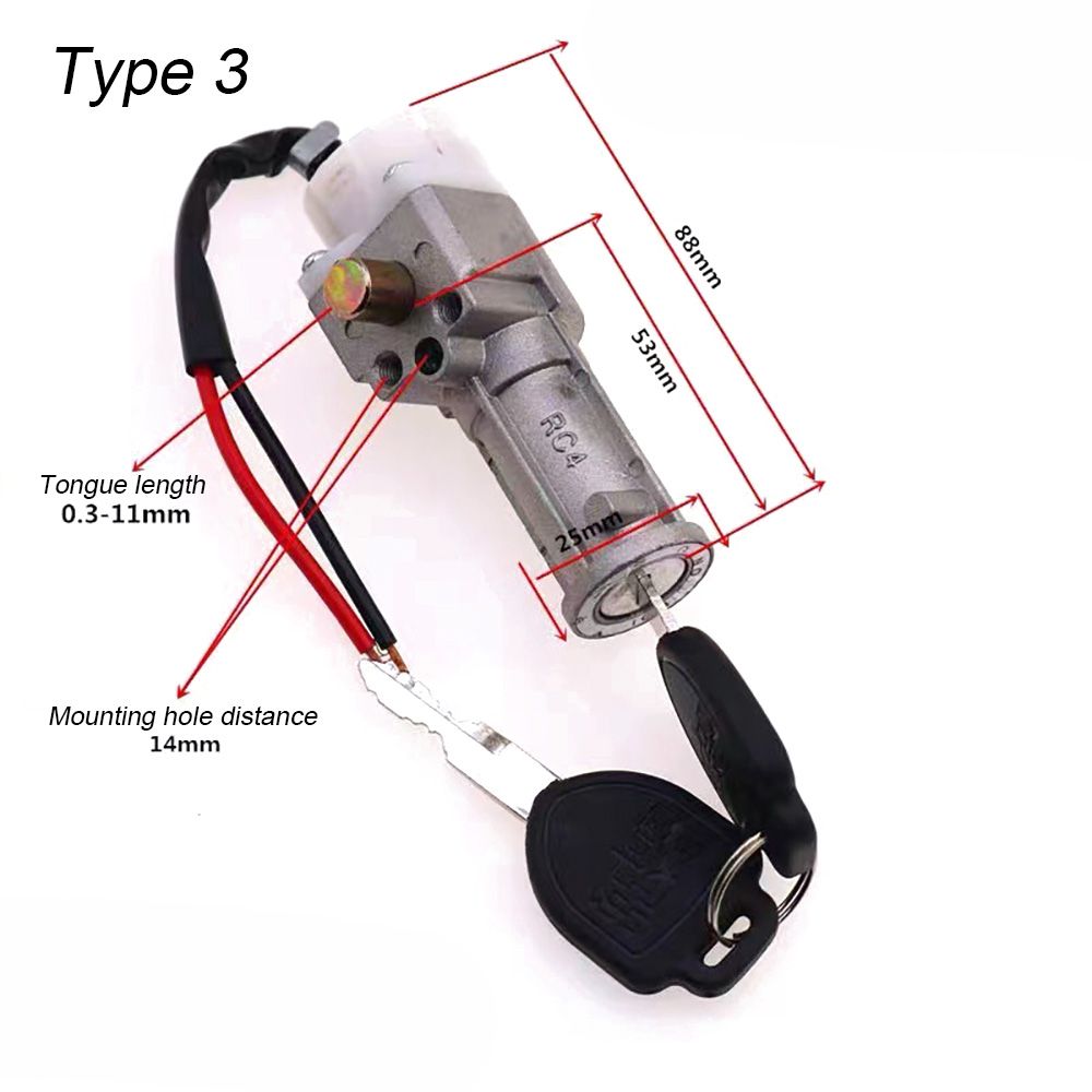 E-Bike Battery Lock With 2 Key - Commuter Bike Lock recension och pris