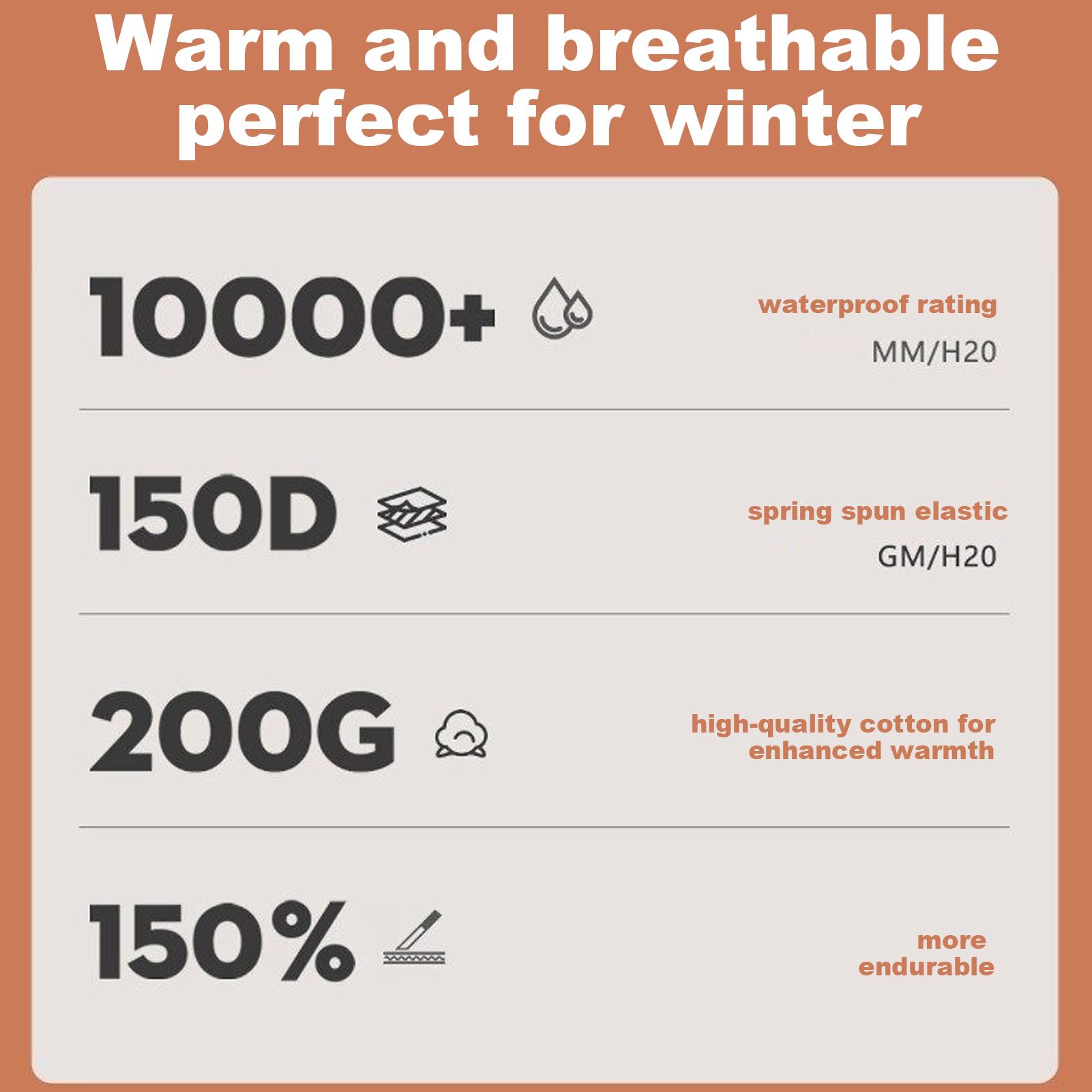 Motorcycle Winter Jacket 4-Poc - Cycling Commuter Jacket recension och pris