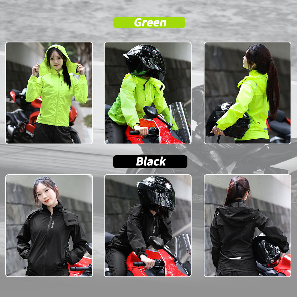 WOSAWE Cycling Raincoat Women  - Cycling Commuter Jacket recension och pris