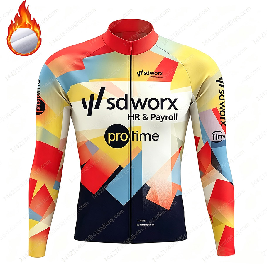 SD Worx 2026 Team-Thermal Flee - Cycling Commuter Jacket recension och pris