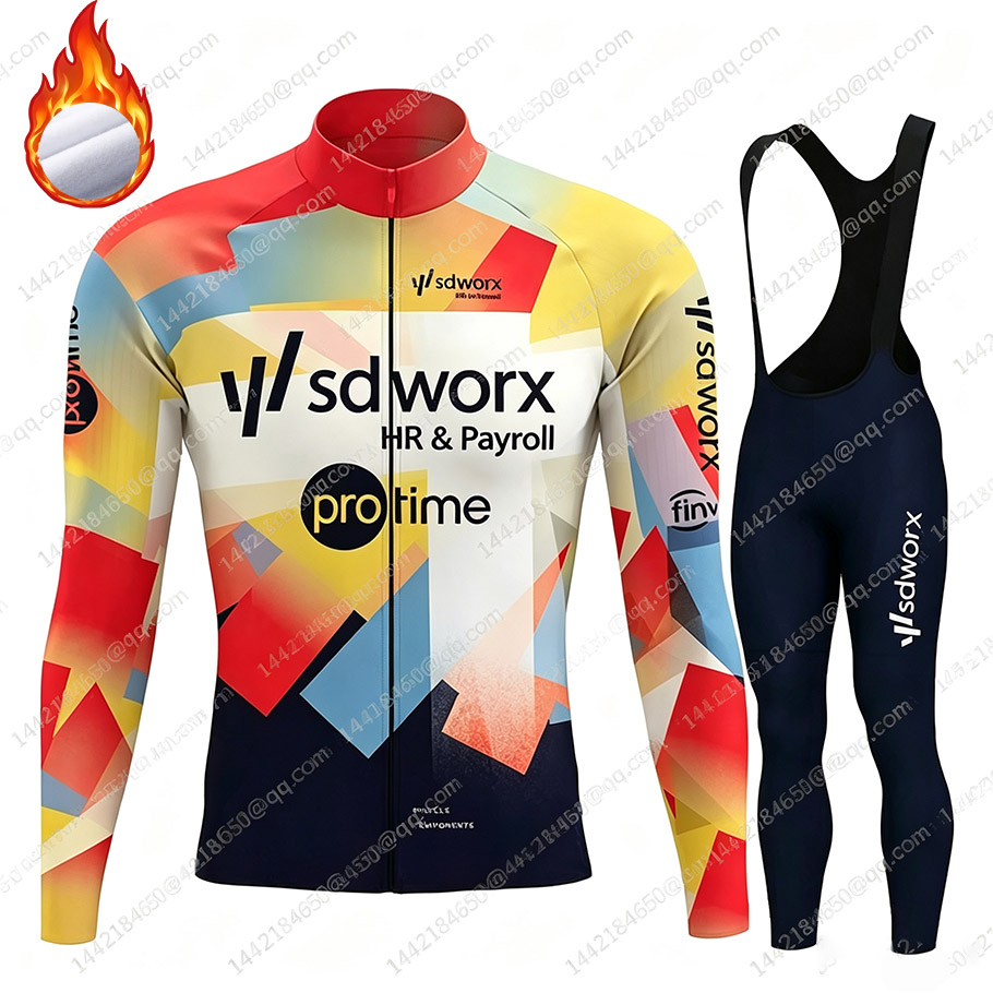 SD Worx 2026 Team-Thermal Flee - Cycling Commuter Jacket recension och pris