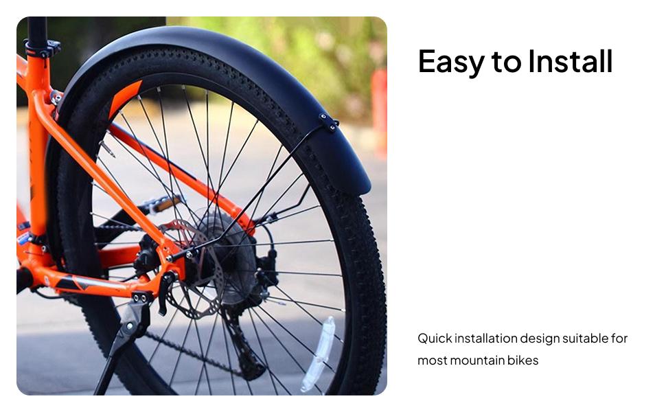 Mountain Bike Mud Guard Thicke - Fender Mudguard Set recension och pris