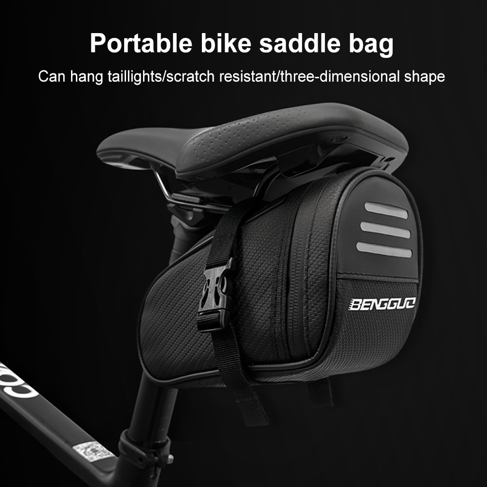 1L Bike Saddle Bag Waterproof  - Saddle Bag Under Seat recension och pris
