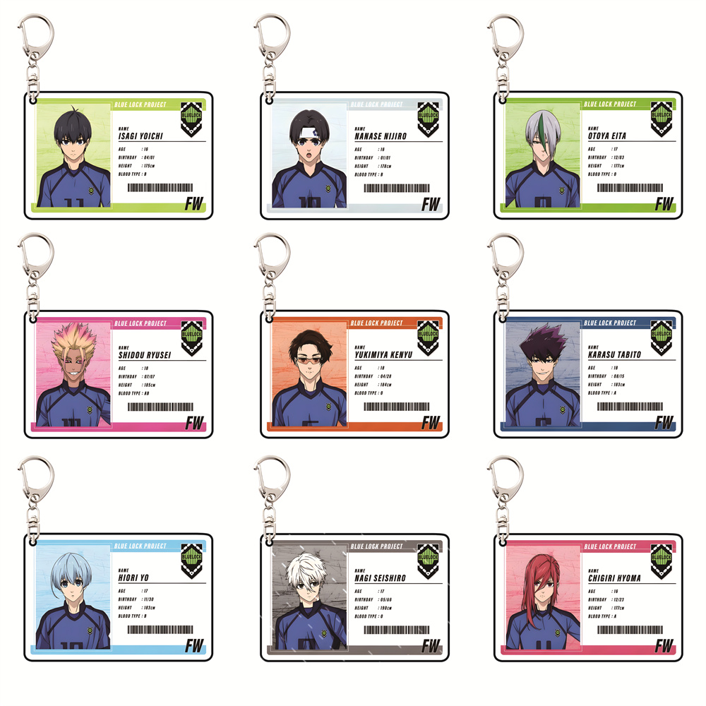 Blue Lock Player ID Card Versi - Chain Lock Combination recension och pris
