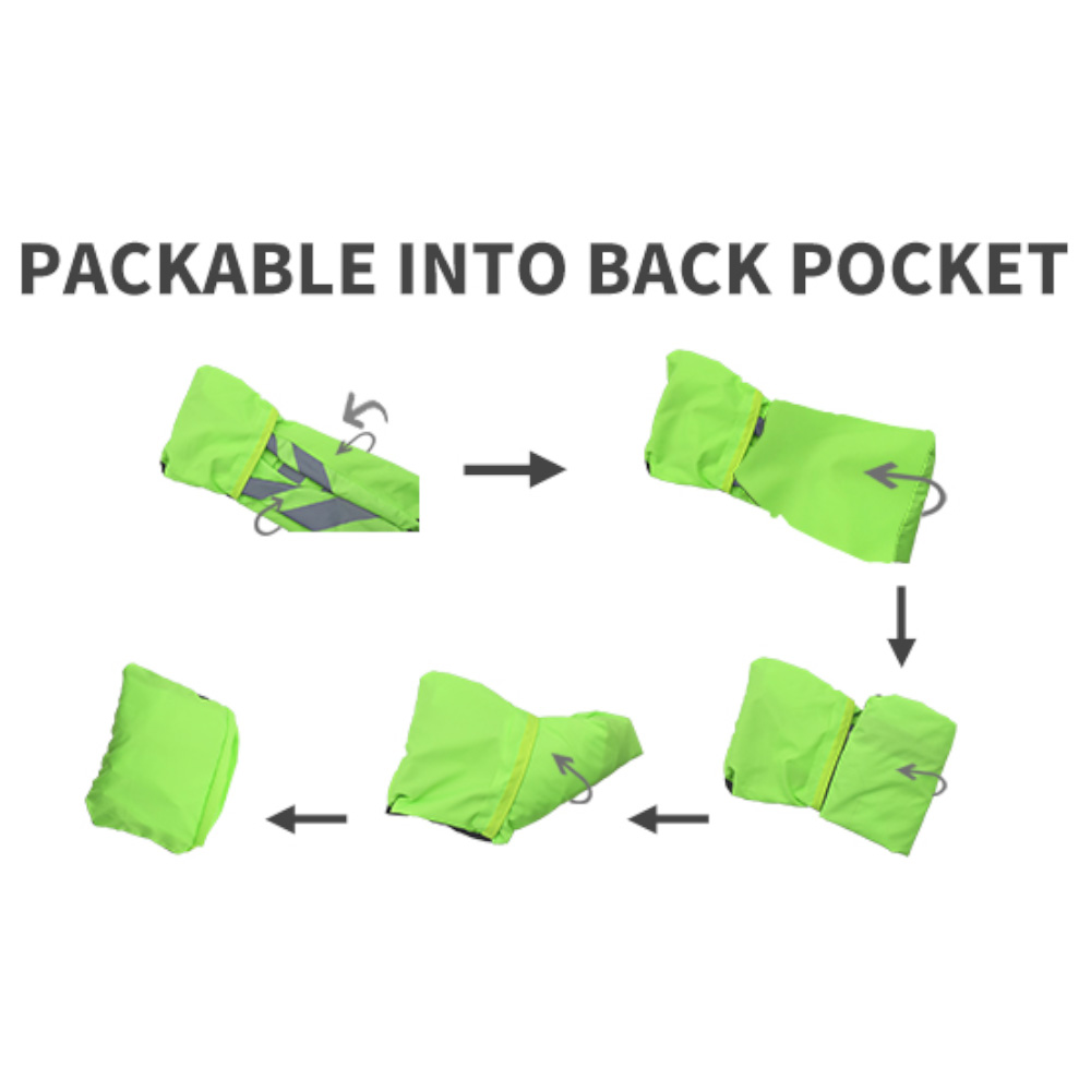 WOSAWE Ultralight Men's Cyclin - Cycling Commuter Jacket recension och pris
