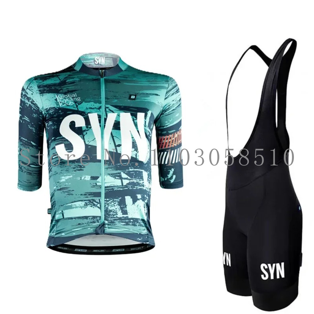 SYN Jersey Men's Bib Sponge Cu - Cycling Commuter Jacket recension och pris