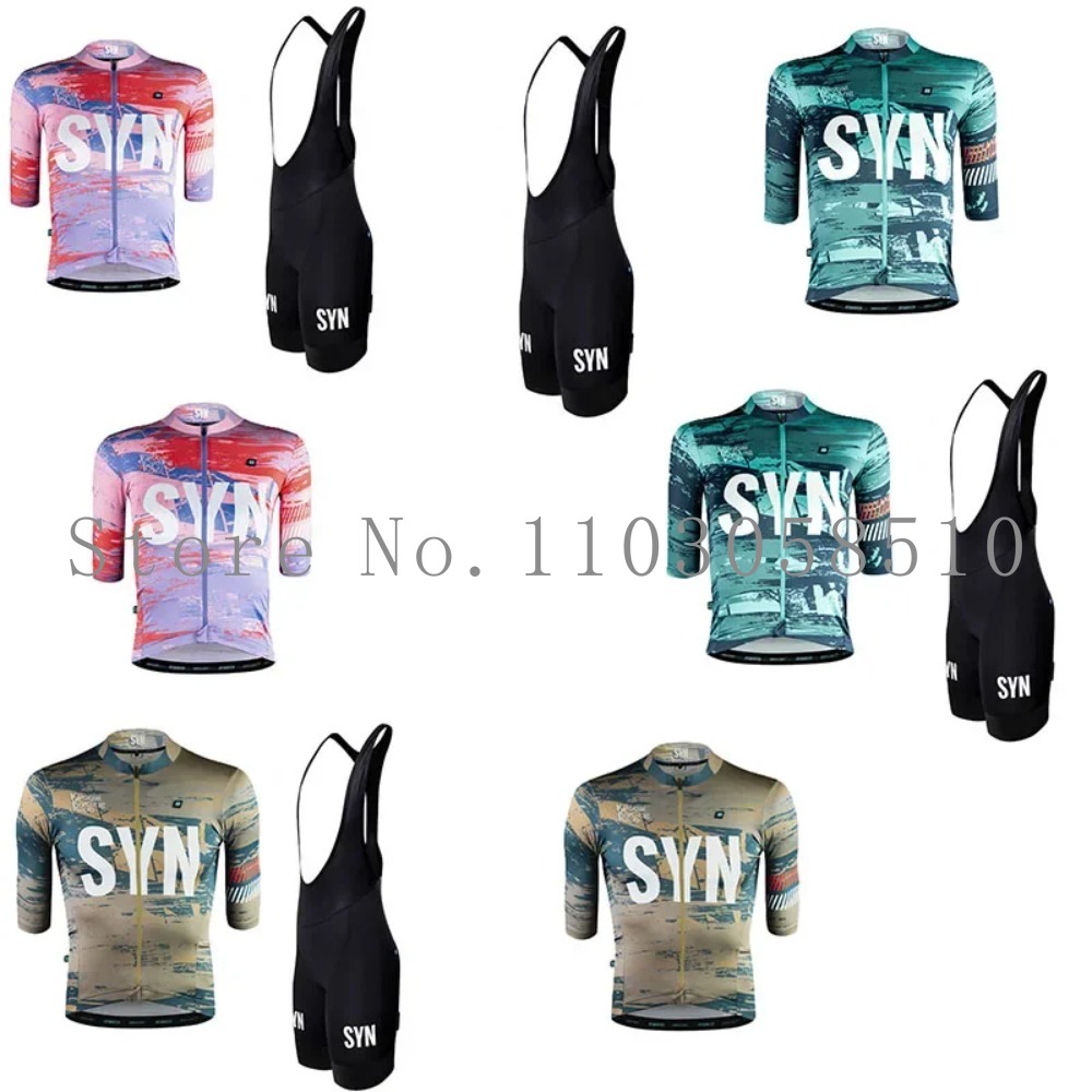 SYN Jersey Men's Bib Sponge Cu - Cycling Commuter Jacket recension och pris