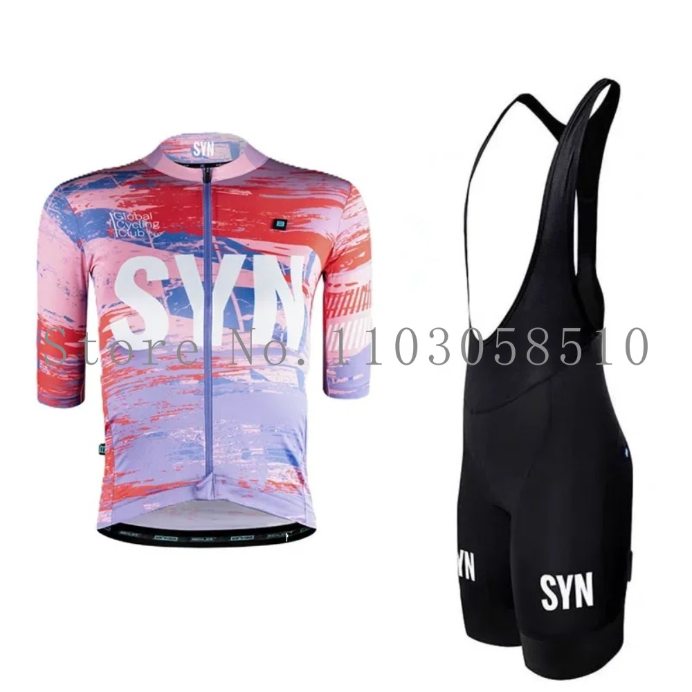 SYN Jersey Men's Bib Sponge Cu - Cycling Commuter Jacket recension och pris