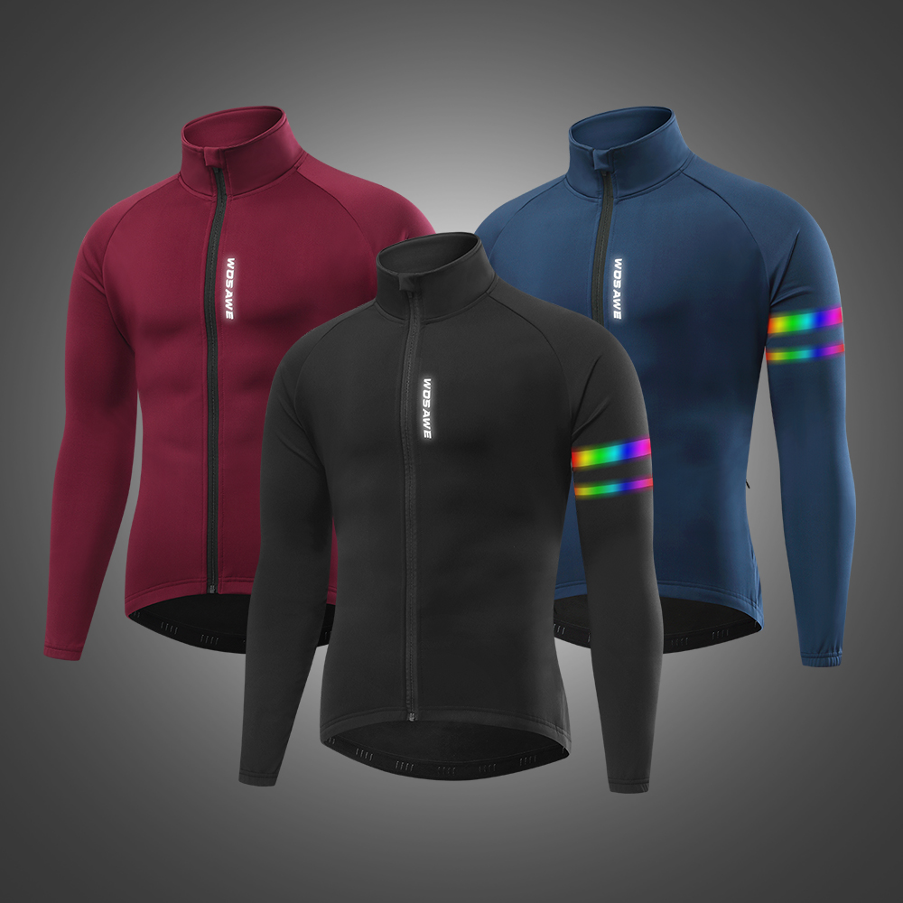 WOSAWE Men'sThermal Winter Cyc - Cycling Commuter Jacket recension och pris
